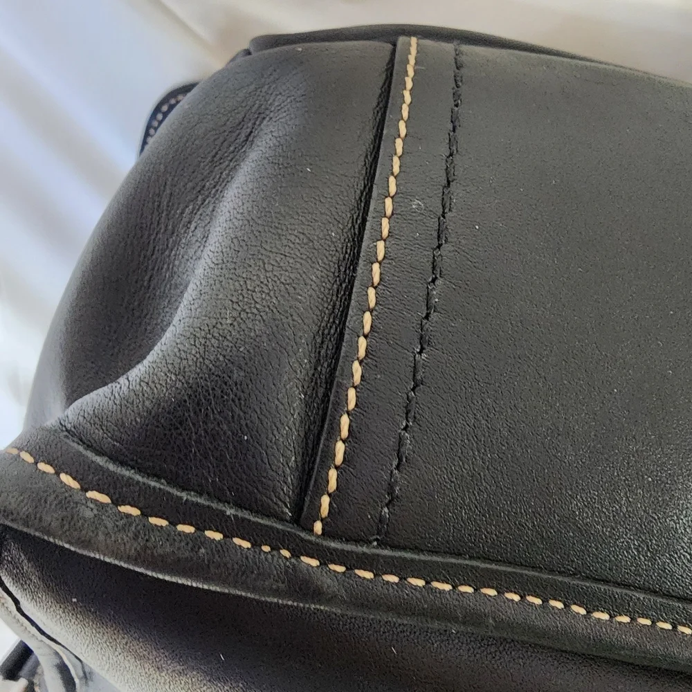 Coach Legacy Briefcase Messenger Bag 5A02Black Leather Limited Edition 2006